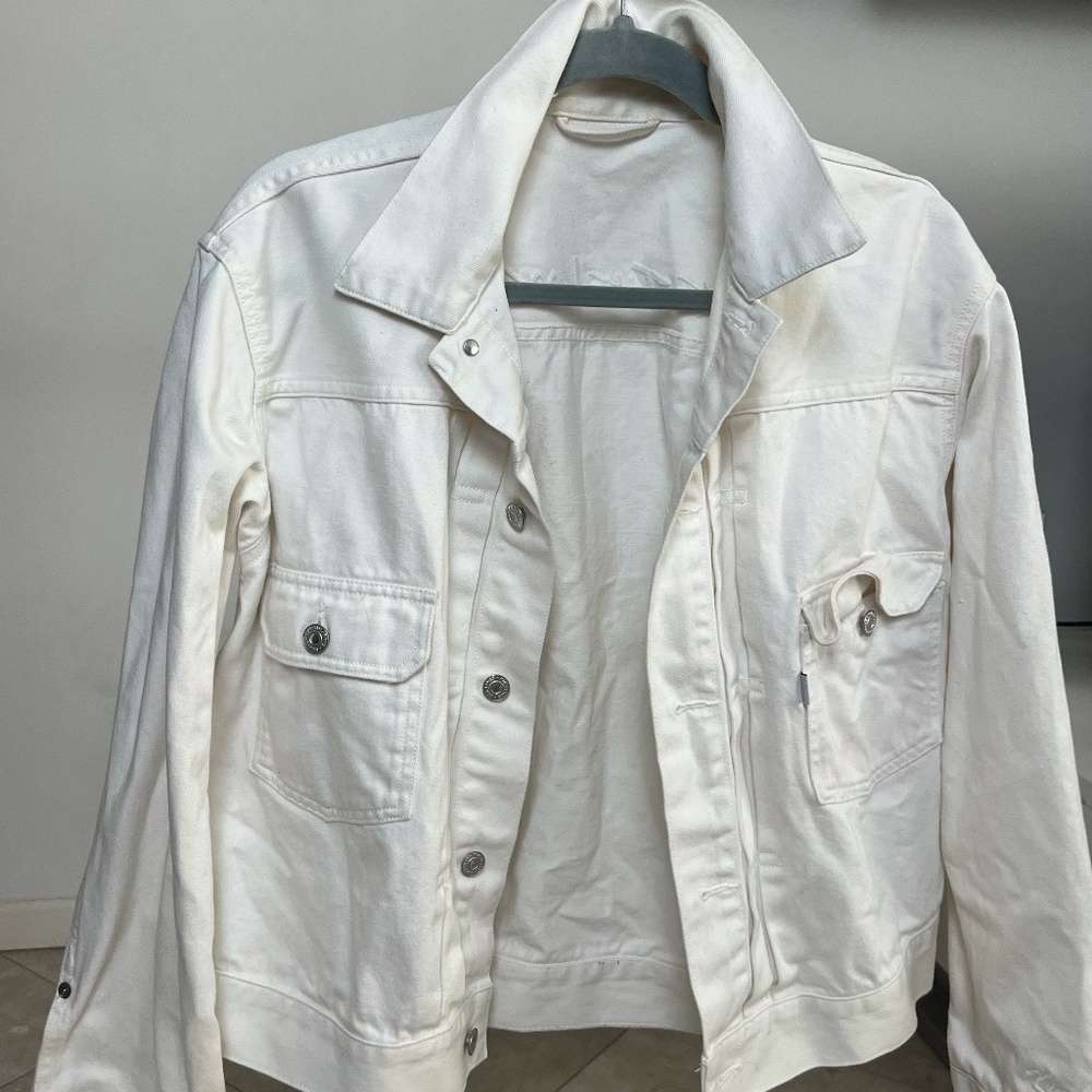 White Denim jacket - Picture 2 of 4